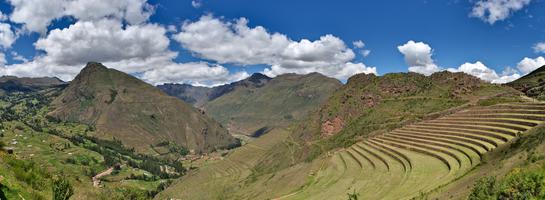 The view from the Pisac fortress
