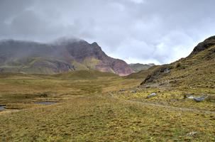 After the first day, we were the only trekkers on the trail. It was great. Our guide said that would be true in the high season too.