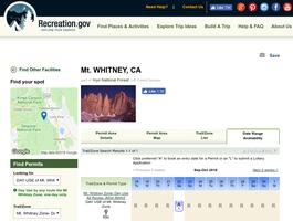 You need a permit to climb Mt. Whitney. I monitored recreation.gov closely and was able to snag a permit after someone cancelled.