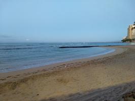 The beaches are pretty empty at sunrise.