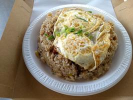 It turns out fried rice for breakfast is a thing in Hawaii.