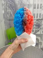 I decided I should try shave ice while I was in Hawaii. I was able to eat maybe a third of it.