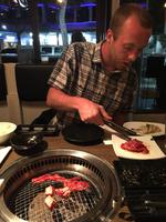 We went to Gyu-Kaku, a Japanese BBQ restaurant. Highly recommended.