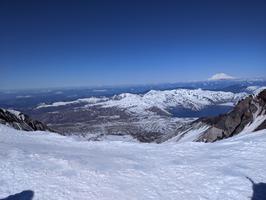 Made it to the crater rim!