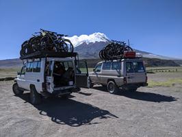 On my first day in Quito I decided to bike down Cotopaxi.