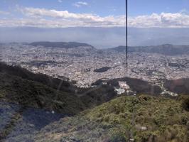 On day 2, I decided to take a cable car up to a trailhead and climb Rucu Pichincha.