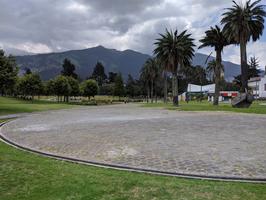 The following day I decided to rest a bit before my hike. While wandering around this park, a local entrepreneur tried to sell me cocaine.