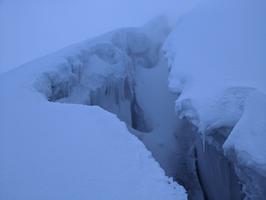 Massive crevasses!