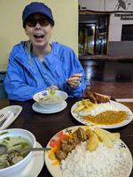 After I finished climbing mountains, I met up with Mindy in Quito. We used Quito as a base to visit the equator, Mindo, and Otavalo.

Our hotel room had a pretty good view of El Panecillo (12 MB warning): <a href="https://jsaxton.com/static_images/el_panecillo.jpg">https://jsaxton.com/static_images/el_panecillo.jpg</a>

Other photos from this trip can be found <a href="https://jsaxton.com/images/viewAlbum/40">here</a>.