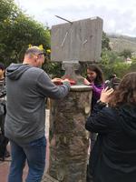 It is hard to balance an egg on a nail here, which is supposed to somehow prove that we're really on the equator. We also got to participate in other dubious experiments.