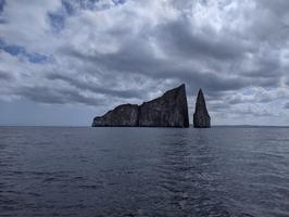 We went snorkeling at Kicker Rock