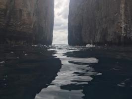 We swam through this passage which was pretty cool.