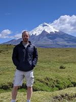 The weather was fantastic. This is the best view of Cotopaxi I'd have all trip.