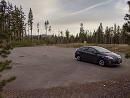 I was the only person camping at the trailhead. 