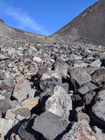 One of the more frustrating things about the hike was all the boulder hopping. 8200-8800' was the worst.