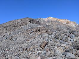 Middle Sister, shortly before turning back.