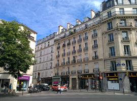 Our Airbnb was located in this building in the 11th arrondissement.