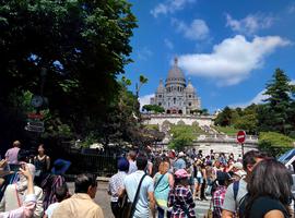 The next day we visited Sacre Coeur.