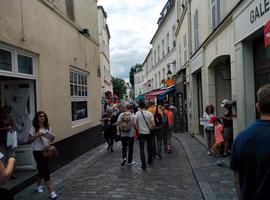 Wandering around Montmarte.