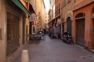 We stayed in Old Nice, which has existed for several hundred years and has lots of narrow winding streets.