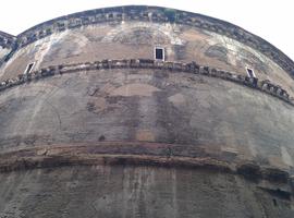 The back side of the Pantheon