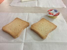 A typical Italian breakfast