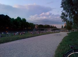 A common theme in Europe was that it seemed like a lot more people hung out in public places as opposed to private places