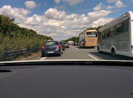 Unfortunately, the autobahn has lots of gridlock