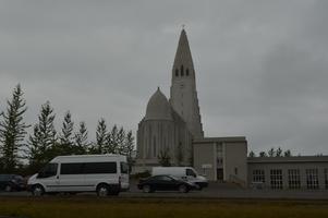 Hallgrimskirkja, without question the largest building in Reykjavik