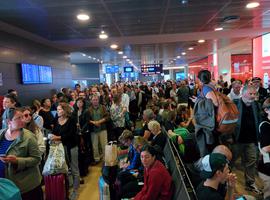 The Keflavik airport clearly wasn't designed to handle this many passengers. Both our flights out of this airport were delayed by approximately an hour.