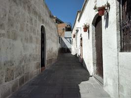 Arequipa is called "The White City". There's some debate about whether it is due to the architecture or the complexion of the first residents.