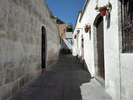 Arequipa is called "The White City". There's some debate about whether it is due to the architecture or the complexion of the first residents.