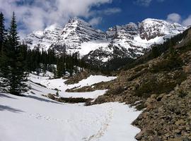 The Maroon Bells.