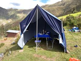 We had a dining tent. In addition to serving us three meals/day, they also served us snacks.