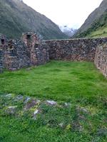 We camped near the Paucarcancha ruins on the third night.