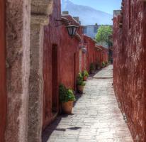 The Santa Catalina monestary is effectively a walled city within Arequipa. Lots of cool history here.